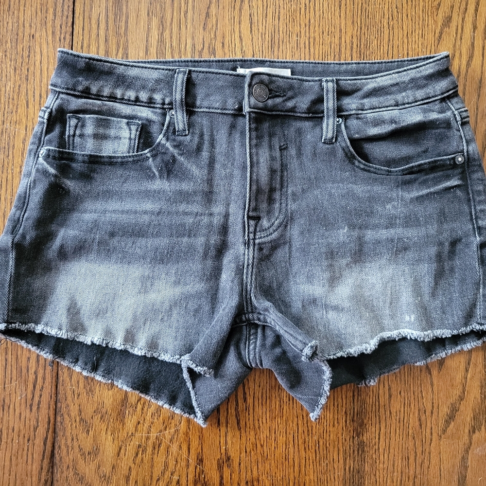 Women's Vigoss Black Denim Shorts 28/6